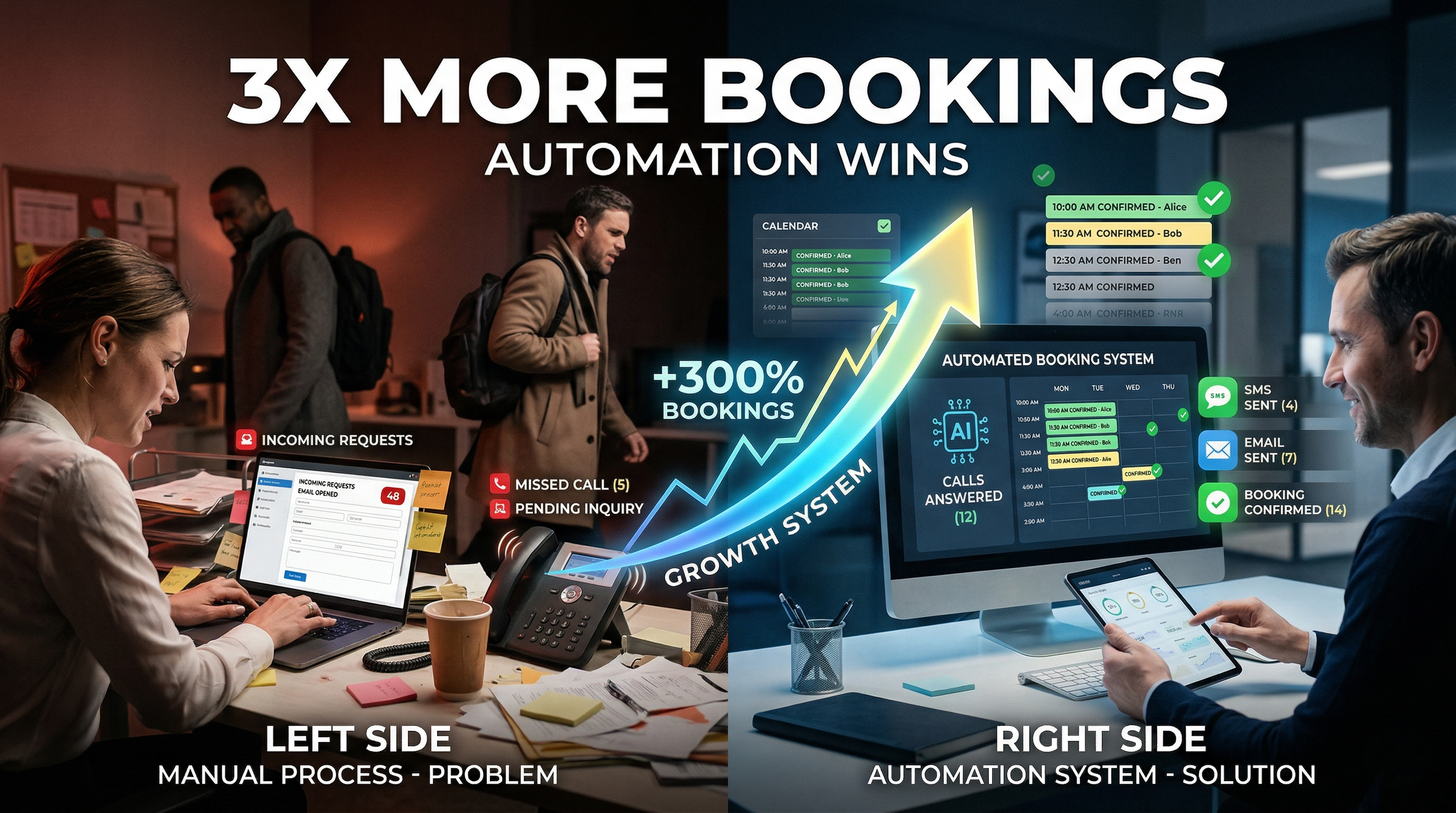 How Automation Increases Bookings by 300%